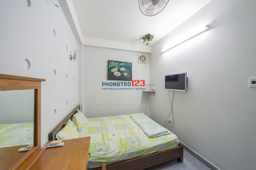 Phòng cho thuê full tiện nghi, sạch sẽ giá chỉ 5tr tại Trương Định, Q.3