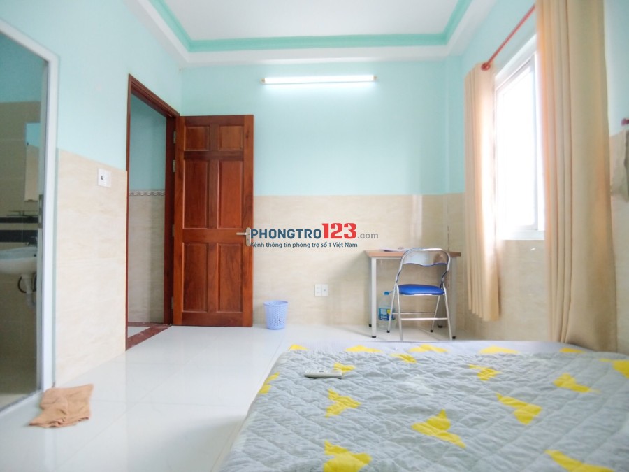 Phòng đẹp đường Nơ Trang Long, nội thất như hình, không chung chủ, tự do giờ giấc, chỉ 4tr5/ tháng