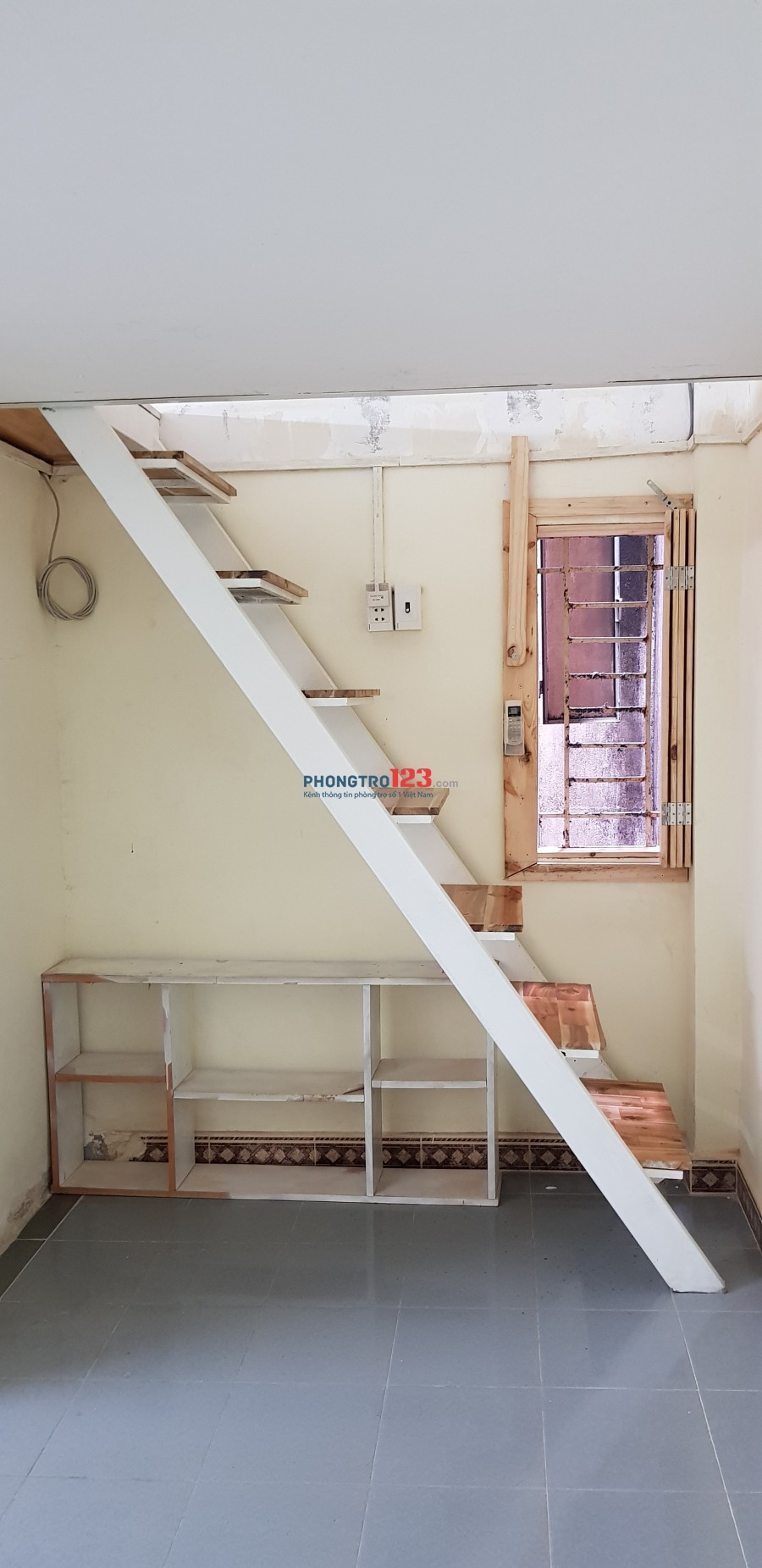 Phòng trọ cho thuê khu Bàu Cát Tân Bình giờ giấc tự do