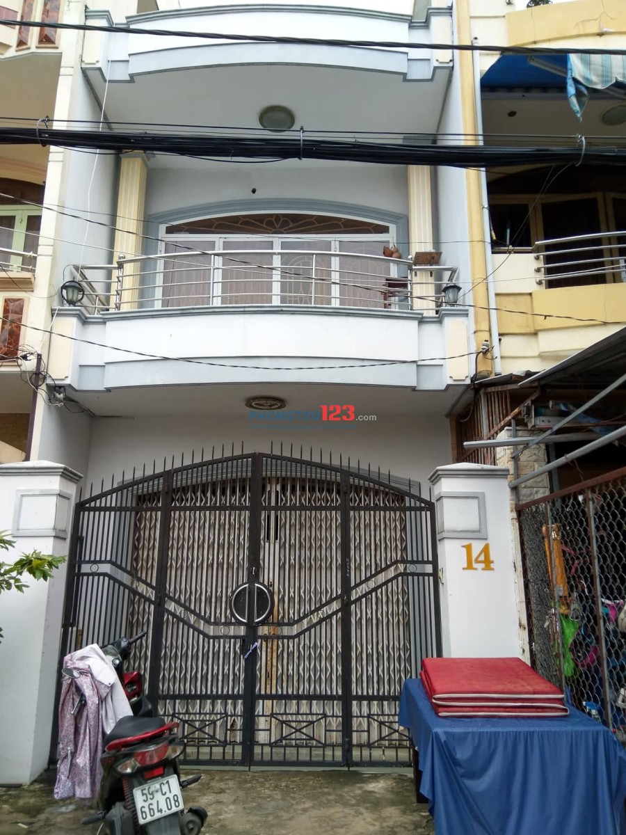 Cho thuê nhà/phòng trọ ở ghép đường QL 50, KDC Bình Hưng
