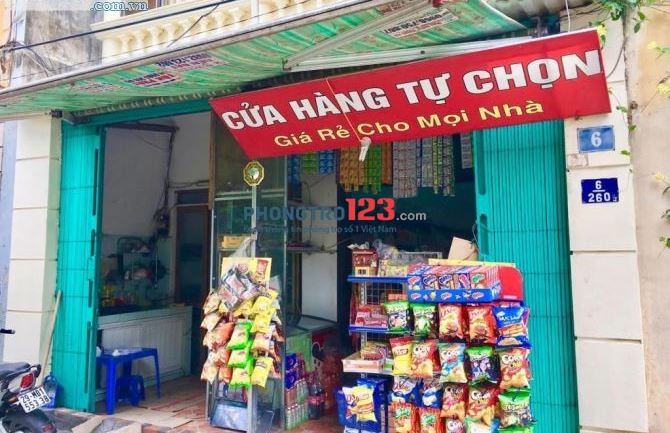 Cho thuê nguyên căn tại số 6 ngõ 260 Tân Mai, Hà Nội, có thể ở và kinh doanh luôn