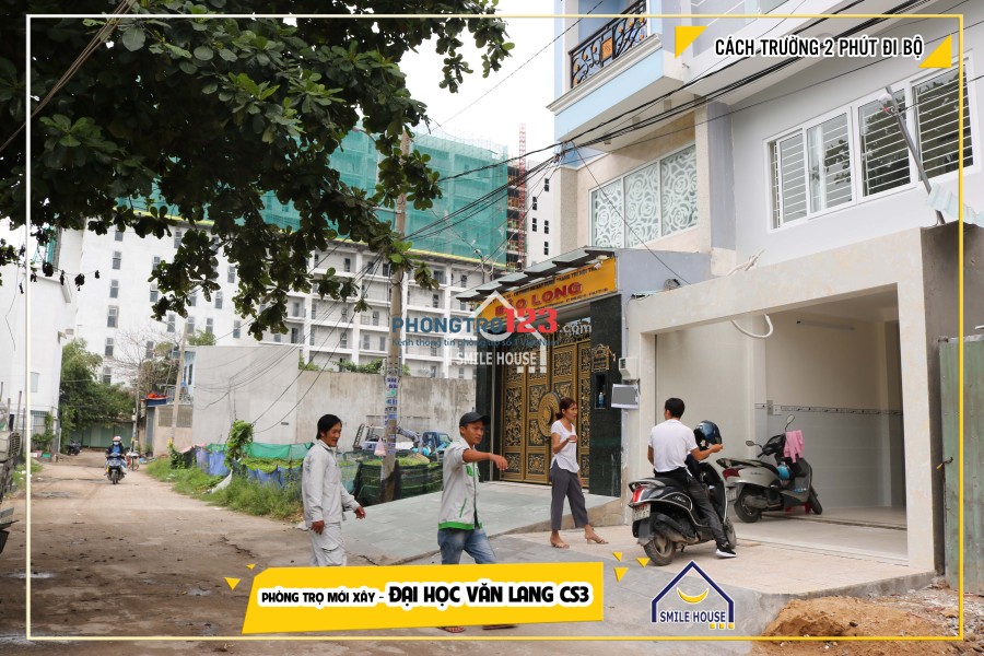 Phòng trọ trường Đại Học Văn Lang cơ sở 3, Gò Vấp - đi bộ 2 phút