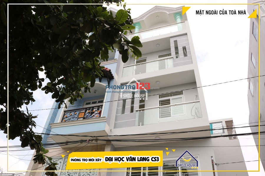Phòng trọ trường Đại Học Văn Lang cơ sở 3, Gò Vấp - đi bộ 2 phút