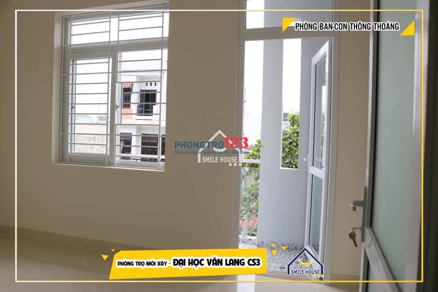 Phòng trọ trường Đại Học Văn Lang cơ sở 3, Gò Vấp - đi bộ 2 phút