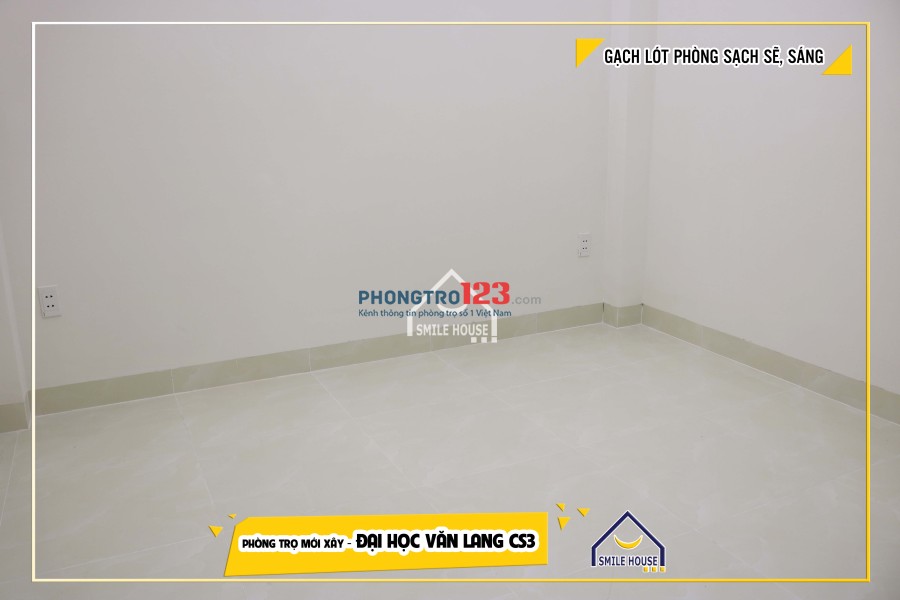 Phòng trọ trường Đại Học Văn Lang cơ sở 3, Gò Vấp - đi bộ 2 phút