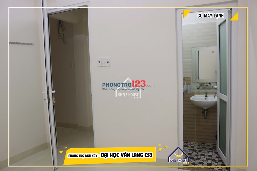 Phòng trọ trường Đại Học Văn Lang cơ sở 3, Gò Vấp - đi bộ 2 phút