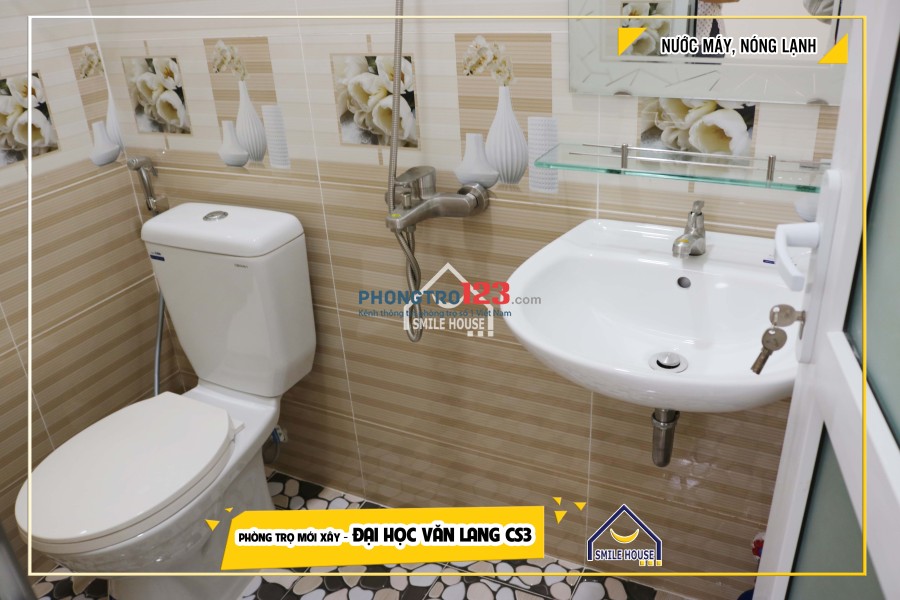 Phòng trọ trường Đại Học Văn Lang cơ sở 3, Gò Vấp - đi bộ 2 phút