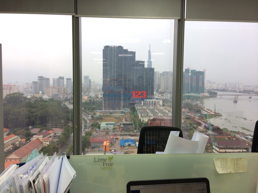 Cho thuê văn phòng tòa nhà Tôn Đức Thắng-Q.1, view đẹp-DT 200m2 (160tr) LH: 0906566833