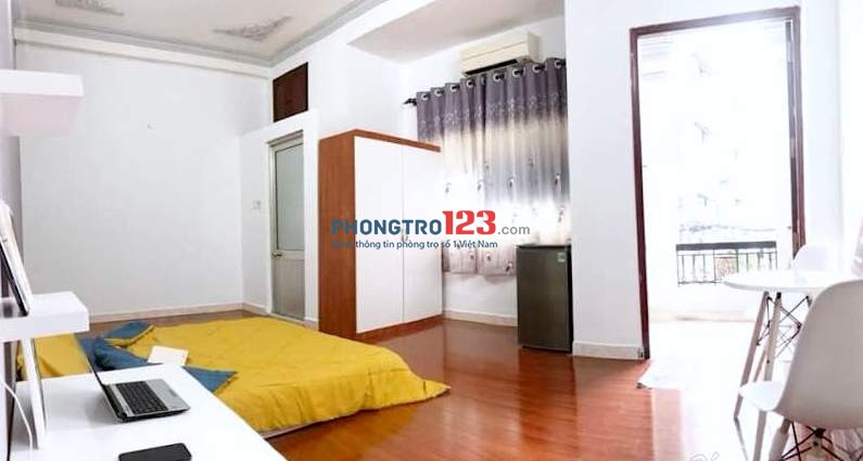 Phòng đẹp 26m2 mới 100% Full nội thất Gần Công Viên Lê Thị Riêng