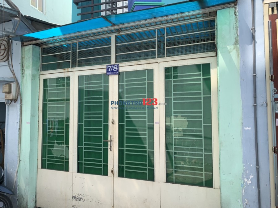 Cho thuê nhà nguyên căn 2 mặt tiền hẻm có nội thất tại 1/45A Bà Lài, P.8, Q.6 Ms Tú