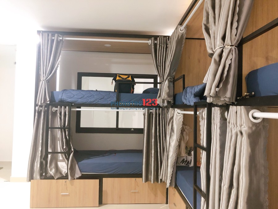 Cho thuê phòng ký túc xá giường tầng khu dân cư HimLam Q.7, giá 2tr/tháng/giường Ms Thủy