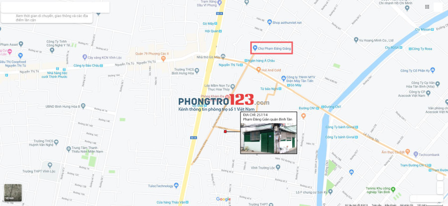 [CHÍNH CHỦ] Nhà nguyên căn cho thuê giáp hai mặt hẻm 6.5mx12.5m, đường Phạm Đăng Giảng, quận Bình Tân (nhận nhà ở ngay)