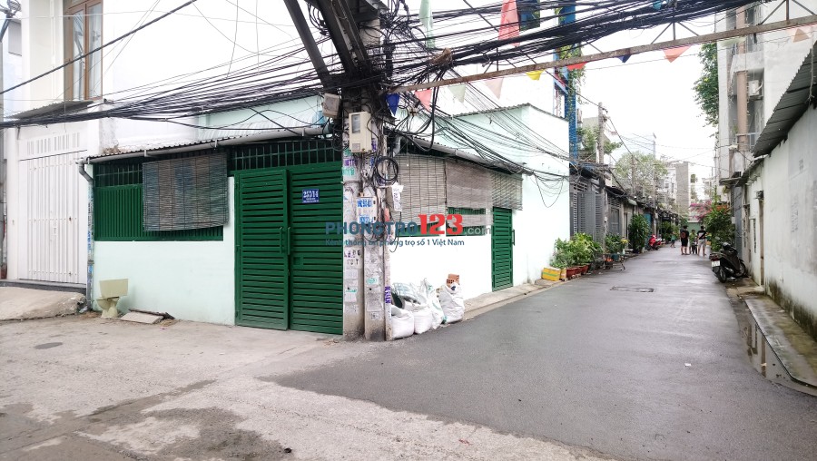 [CHÍNH CHỦ] Nhà nguyên căn cho thuê giáp hai mặt hẻm 6.5mx12.5m, đường Phạm Đăng Giảng, quận Bình Tân (nhận nhà ở ngay)