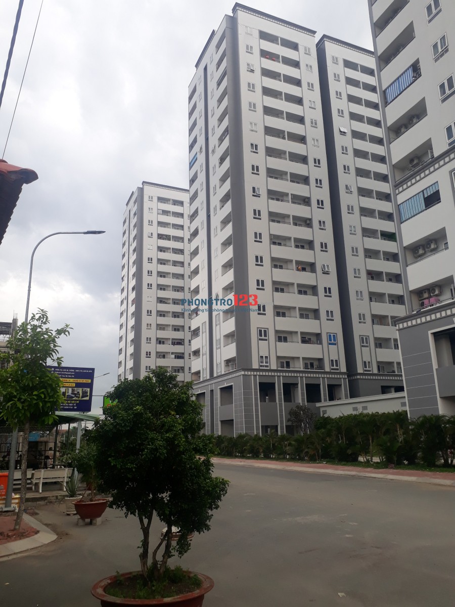 Căn hộ quận 8 ngay AN Dương Vương và Võ Văn Kiệt, căn góc 2PN 68m2, giá thue 8tr