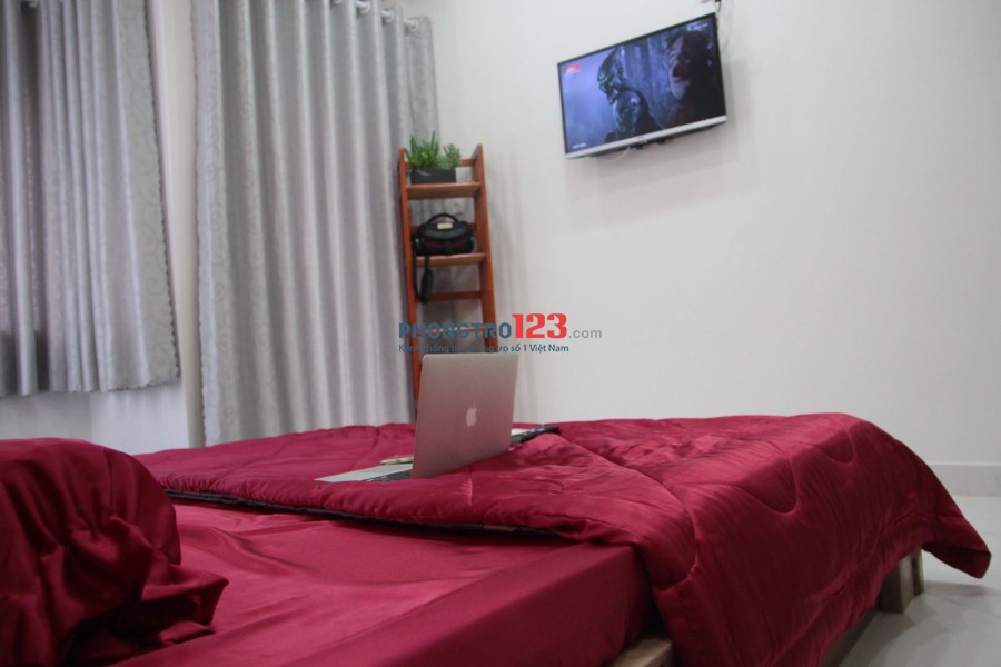 Cho thuê căn hộ dịch vụ full nội thất Hoang Sa, Tân Bình