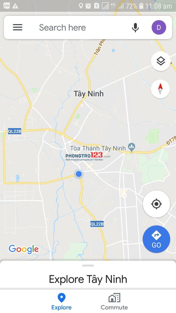 Mặt bằng kinh doanh lớn, sản xuất, kho tại Tây Ninh - cách đường Ba Mươi Tháng Tư, Tp.Tây Ninh 50m