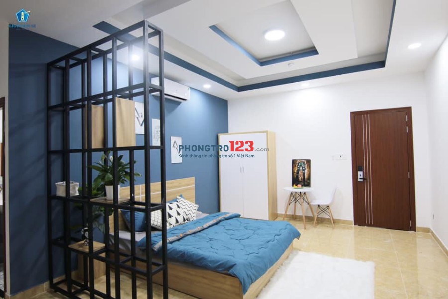 Cho thuê căn hộ 45m2 đầy đủ tiện nghi ở đường Yên Thế, Tân Bình. Ngay sân bay Tân Sơn Nhất