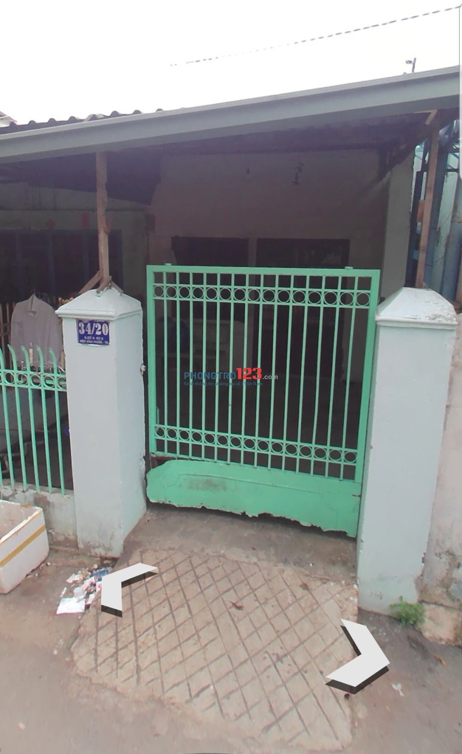 Cho thuê nhà cấp 4-70m2-5tr gần khu Vạn Phúc – Bình triệu