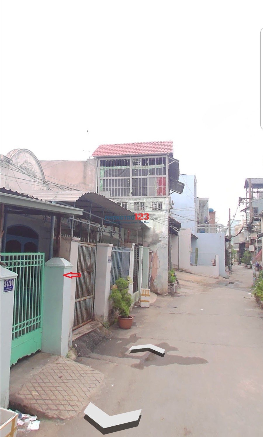 Cho thuê nhà cấp 4-70m2-5tr gần khu Vạn Phúc – Bình triệu