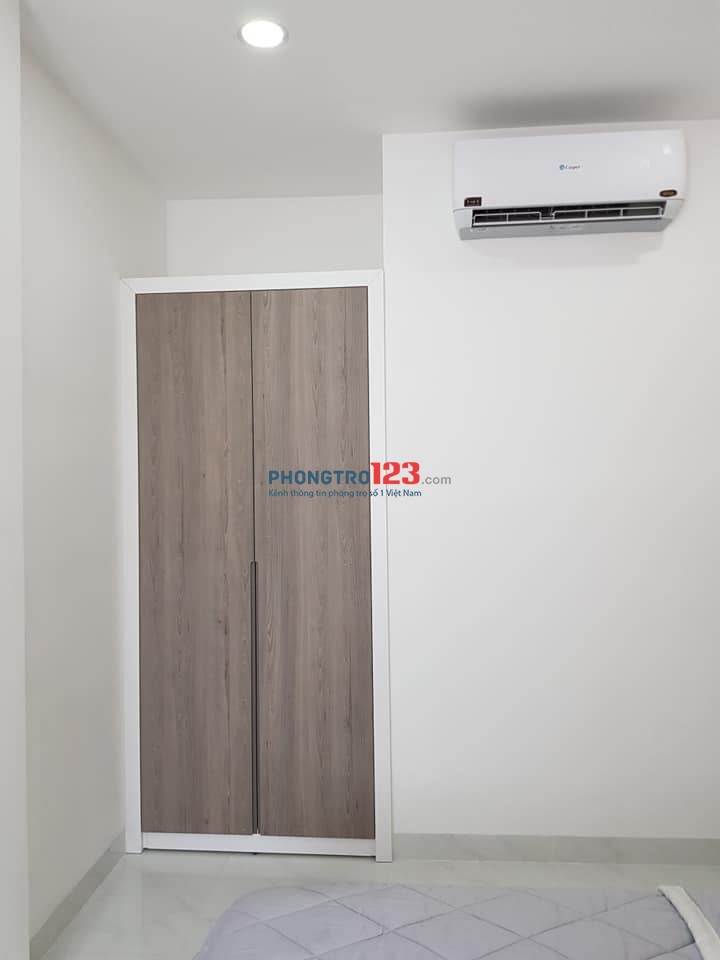 Phòng mới xây 100% ĐẦY ĐỦ tiện nghi,nội thất chưa bóc tem gần ĐH Văn Lang Bình Thạnh.