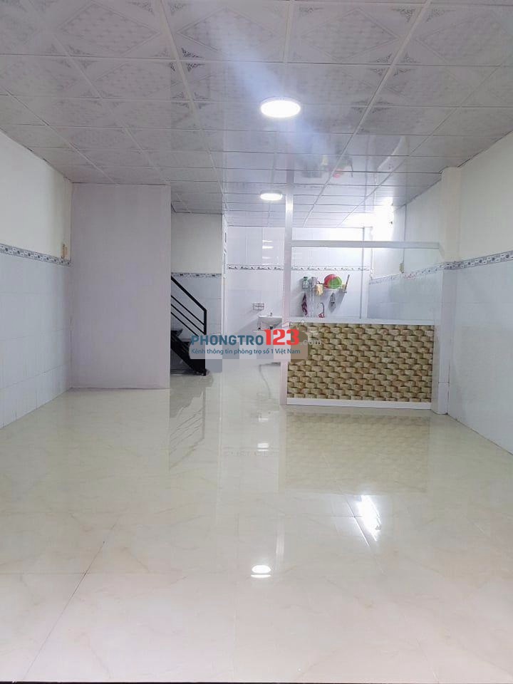 Cho thuê nhà nguyên căn mới sạch đẹp 1 lầu, 80m2 Tại hẻm 67 Lũy Bán Bích, Q.Tân Phú