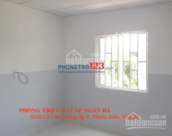 Phòng trọ ở ghép đường Lê Văn Lương, Nhà Bè