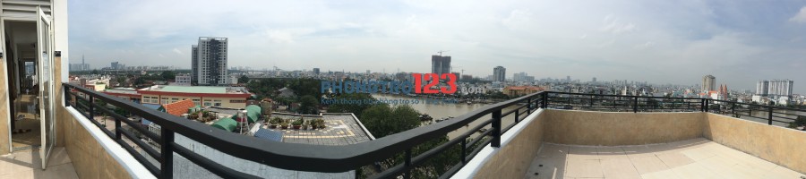 Căn hộ dịch vụ đầy đủ tiện ích, View sông ngay quận 4