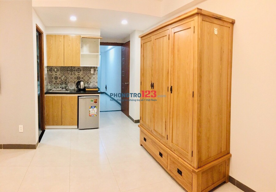 Cho thuê căn hộ Mini, chỉ 5tr/tháng, đủ nội thất, view ban công riêng thoáng mát,KDC NAM LONG,Huỳnh Tấn Phát,Quận 7.