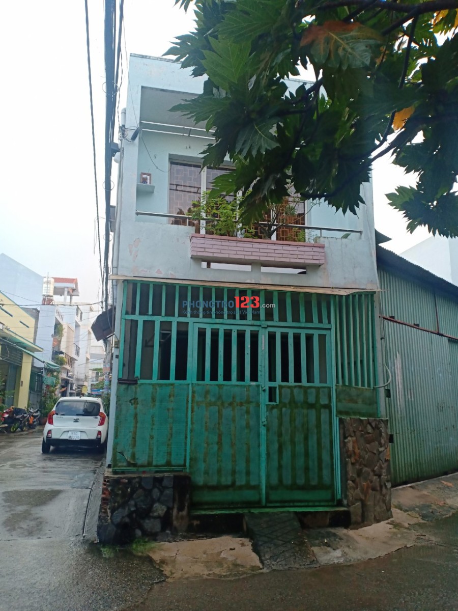 Cho thuê nguyên căn 228/44/16 Gò Xoài, phường Bình Hưng Hòa A, quận Bình Tân. 4mx13m, 1 lầu