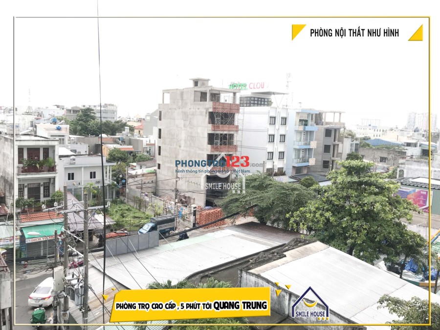 Cho thuê phòng trọ 20m2 đầy đủ nội thất an ninh, yên tĩnh, giá rẻ 54 đường 21, P.8, Gò Vấp