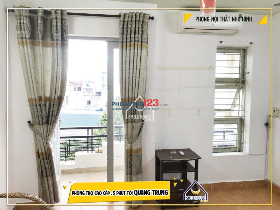 Cho thuê phòng trọ 20m2 đầy đủ nội thất an ninh, yên tĩnh, giá rẻ 54 đường 21, P.8, Gò Vấp