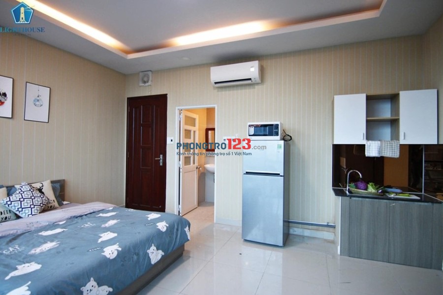 Cho thuê căn hộ full tiện nghi mới 100% tại Dương Bá Trạc, Trung Tâm Quận 8