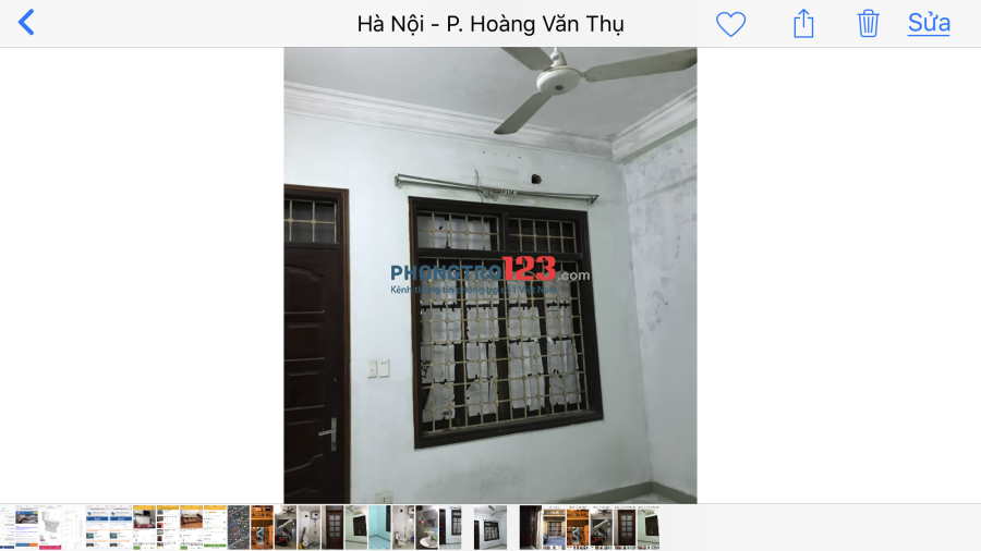 Cho thuê phòng trọ đường Tam Trinh, quận Hoàng Mai