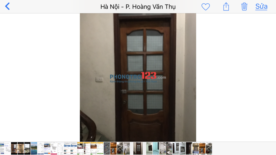 Cho thuê phòng trọ đường Tam Trinh, quận Hoàng Mai