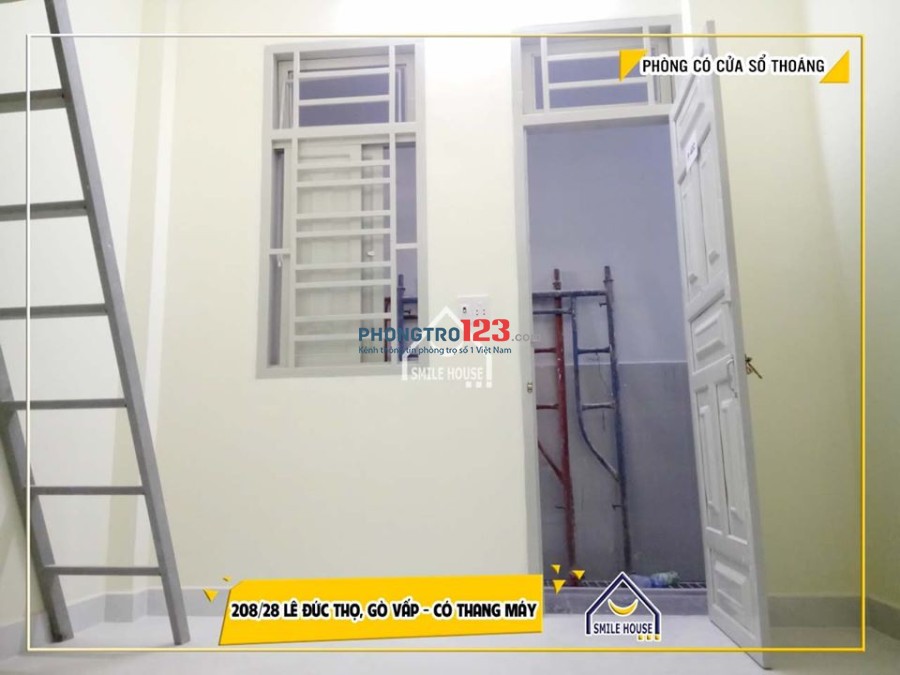 Cho thuê phòng trọ mới xây có gác giá rẻ 208 Lê Đức Thọ, P.6, Gò Vấp