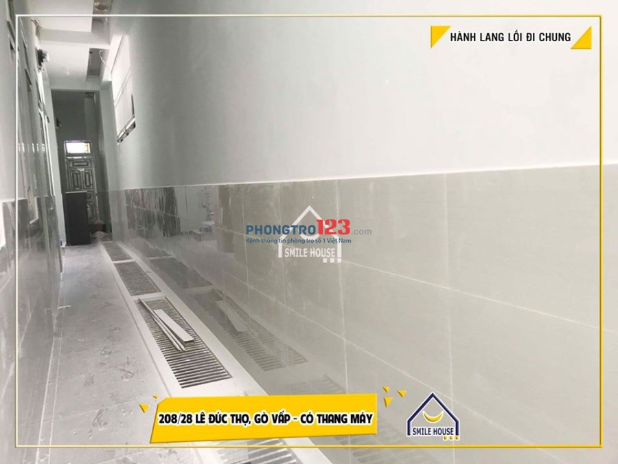 Cho thuê phòng trọ mới xây có gác giá rẻ 208 Lê Đức Thọ, P.6, Gò Vấp