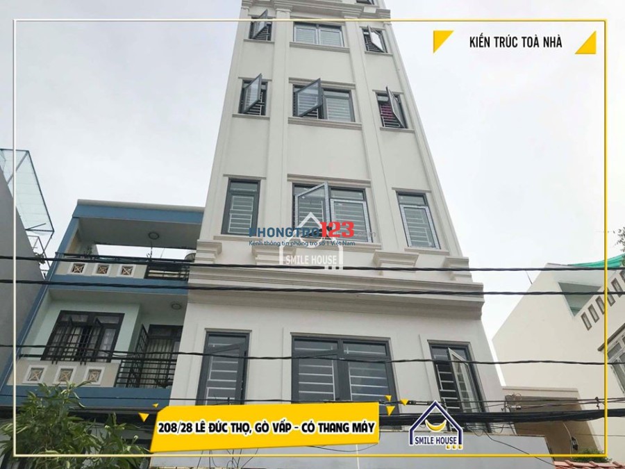 Cho thuê phòng trọ mới xây có gác giá rẻ 208 Lê Đức Thọ, P.6, Gò Vấp