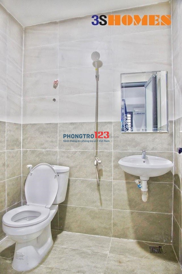 Phòng ktx mới 100% ngay cs3 Quận Bình Thạnh
