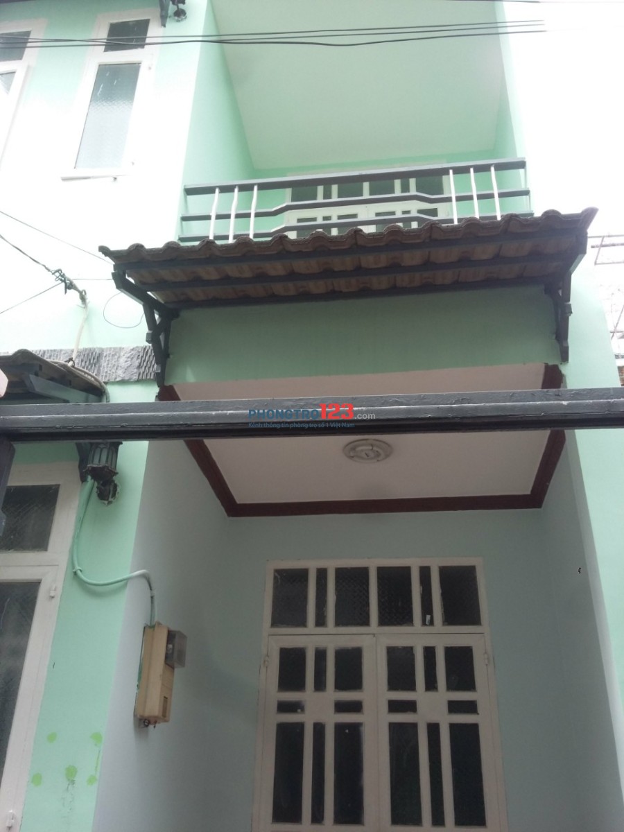 Chính chủ cho thuê nhà nguyên căn hẻm 82 đường 138, P.Tân Phú, Quận 9