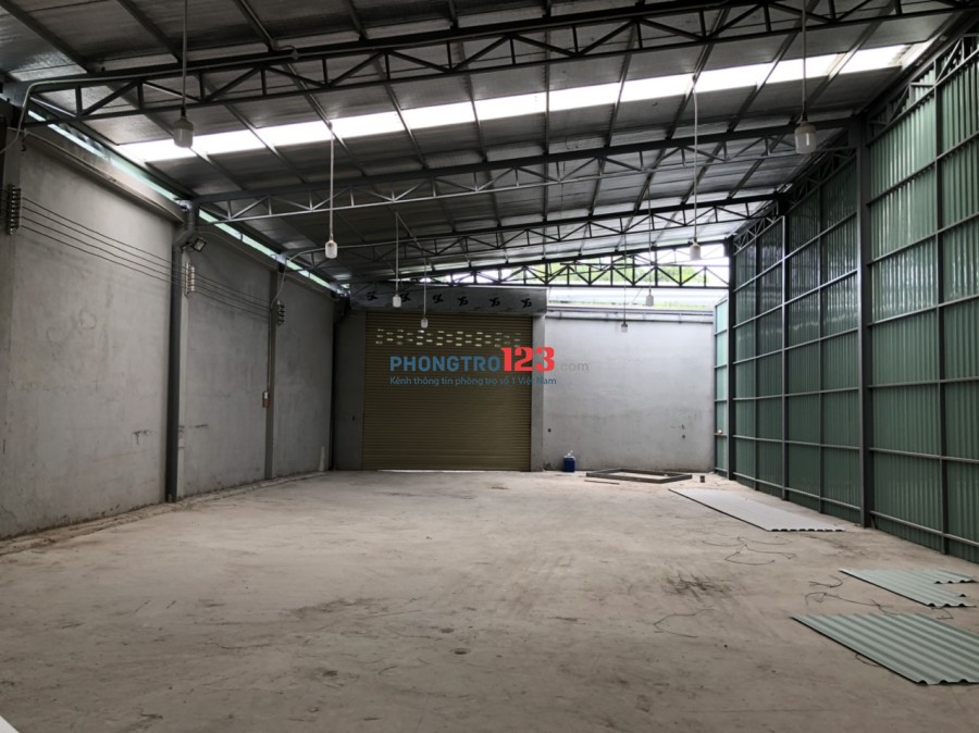 Chính chủ cho thuê 400m2 kho xưởng đường 7m tại An Phú Đông 09, P.An Phú Đông, Q.12