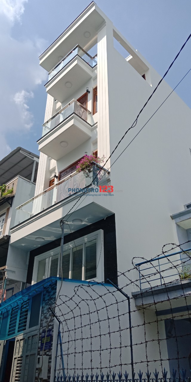 Cho thuê phòng nhà mới xây tại hẻm 23 Nguyễn Hữu Tiến, P.Tây Thạnh, Q.Tân Phú. Giá 3tr/tháng