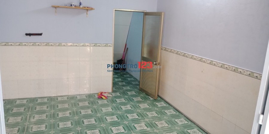 Nhà nguyên căn 1 lầu 4x9 hẻm 3m tại Hẻm 21 Đường 14, P.Bình Hưng Hòa A, Bình Tân. Giá 6 triệu/th
