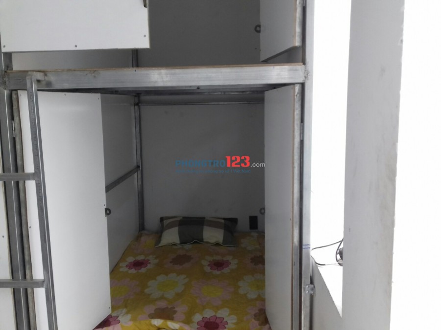 PHÒNG TRỌ 1 NGƯỜI Ở, GIƯỜNG TẦNG, THIẾT KẾ HIỆN ĐẠI, BAO ĐIỆN NƯỚC, WIFI, KHU DÂN CƯ AN NINH, YÊN TĨNH
