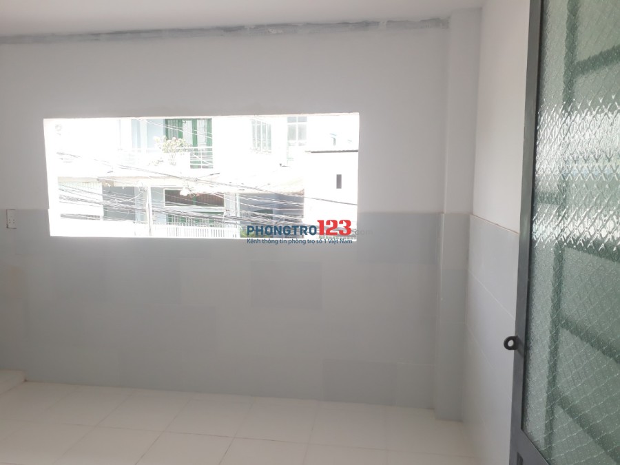 Phòng trọ mới xây diện tích sử dụng trên 30m2