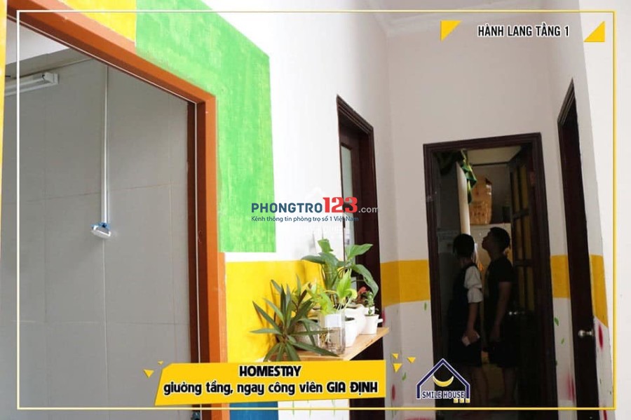 Homestay giường tầng cao cấp giá rẻ miễn phí A-Z P.3, Gò Vấp