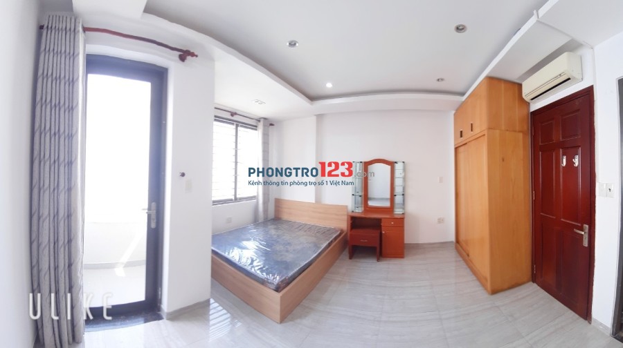 Phòng rộng, thoáng, giờ giấc tự do, full nội thất mới xây đường Hoàng Hoa Thám, 5tr/tháng