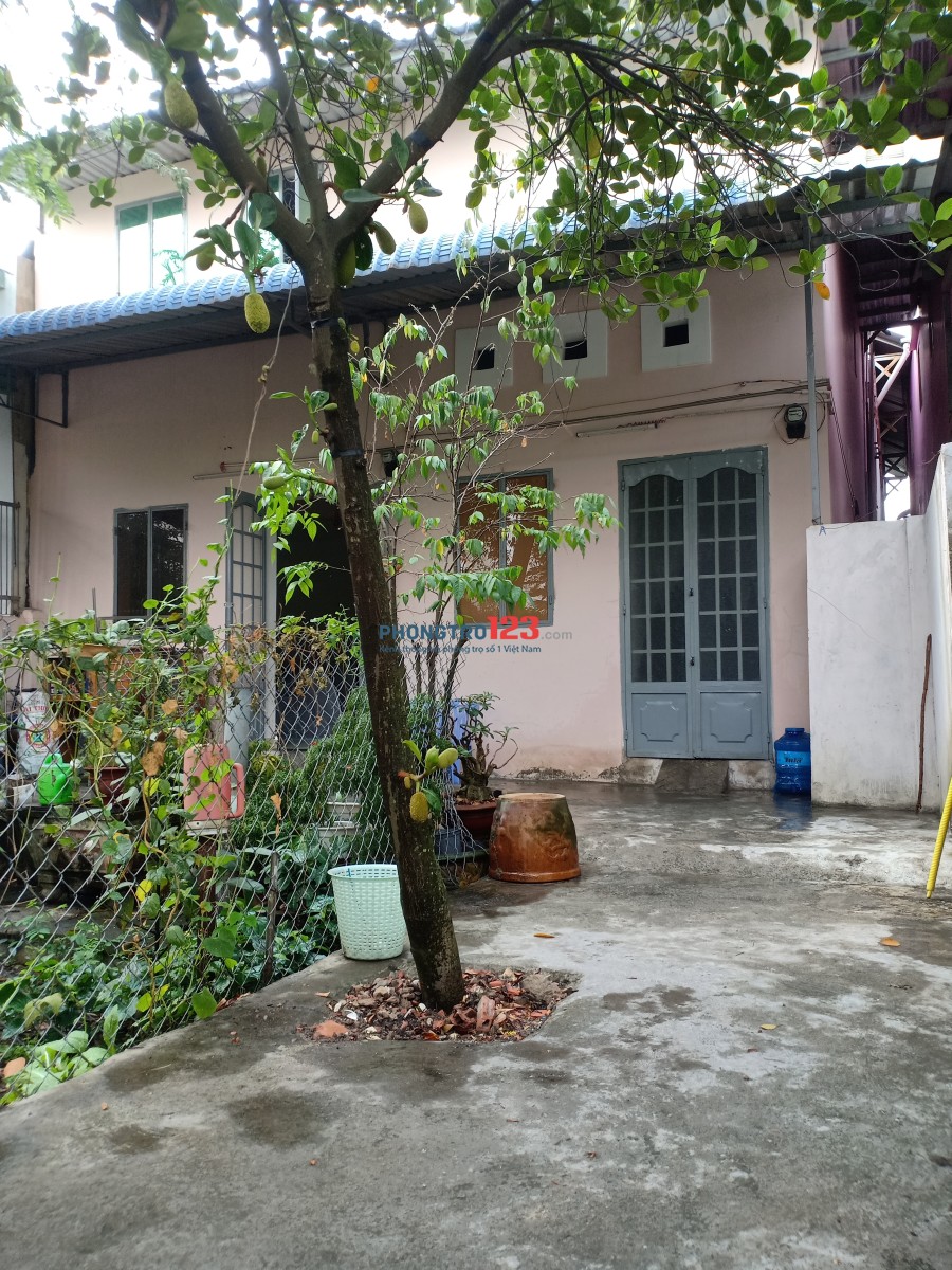 Cho thuê nguyên căn DTSD 40m2 hẻm Hà Huy Giáp, Thạnh Lộc, Quận 12
