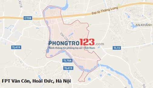 Cần Cho Thuê 4 Phòng Rộng 25m2 tại Vân Côn, Hoài Đức, Hà Nội