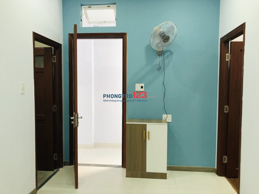 Phòng Trọ Đẹp, Rẻ, Mới Xây, 30m2, Mặt Tiền Âu Cơ, Trung Tâm Quận Tân Bình