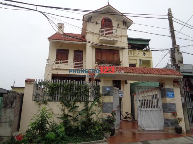 Cho thuê nhà biệt thự ở 61 Đồng Lập, Đồng Hoà, Kiến An, Hải Phòng